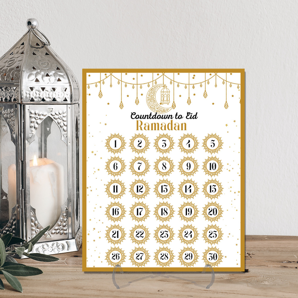 Ramadan Advent Countdown Calen – Home Decor Ramadan recenzja i cena