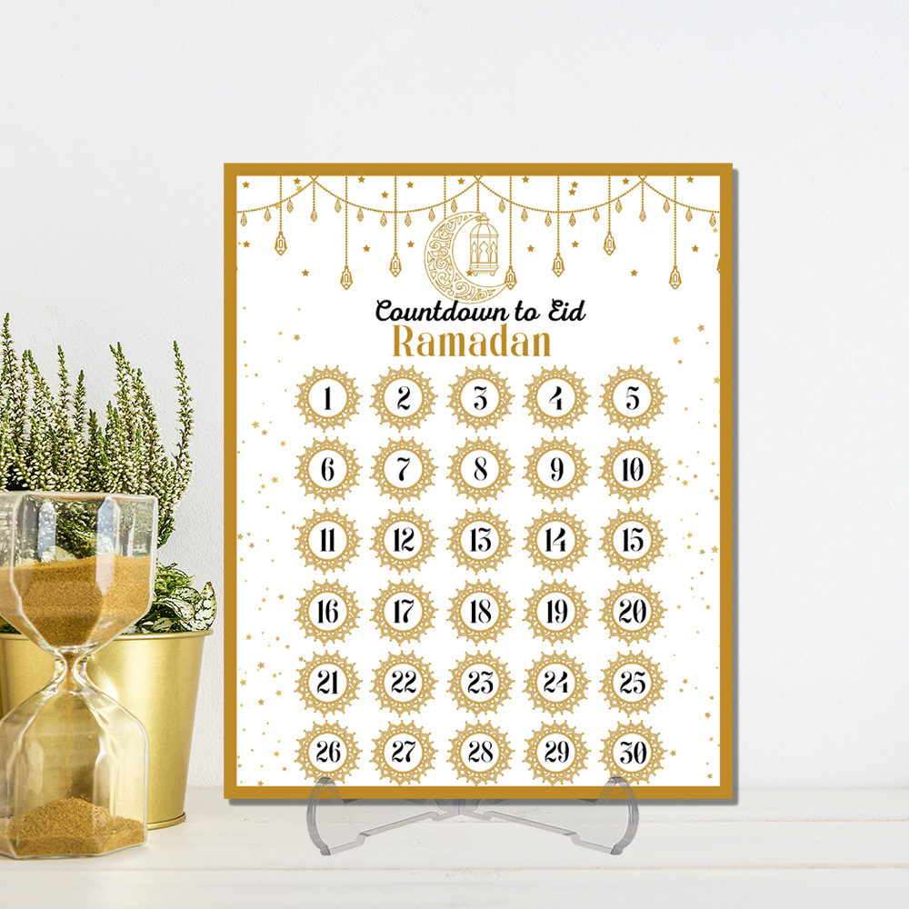 Ramadan Advent Countdown Calen – Home Decor Ramadan recenzja i cena