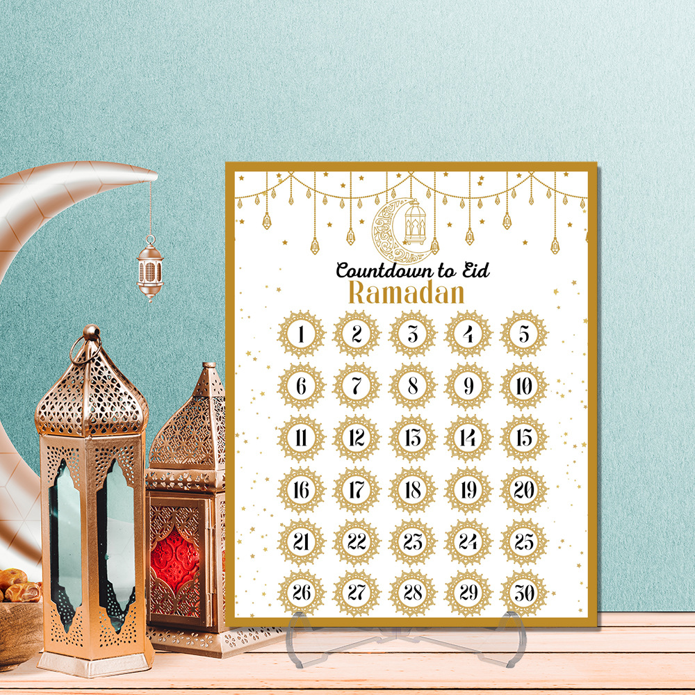 Ramadan Advent Countdown Calen – Home Decor Ramadan recenzja i cena