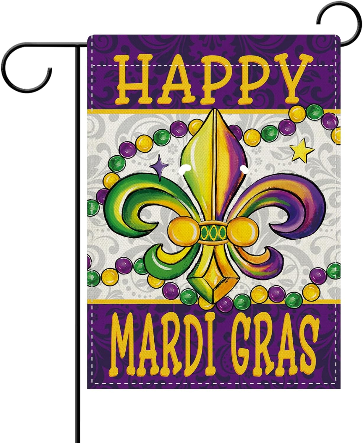 Dyrenson Happy Mardi Gras Fleu – Home Decor New Orleans recenzja i cena