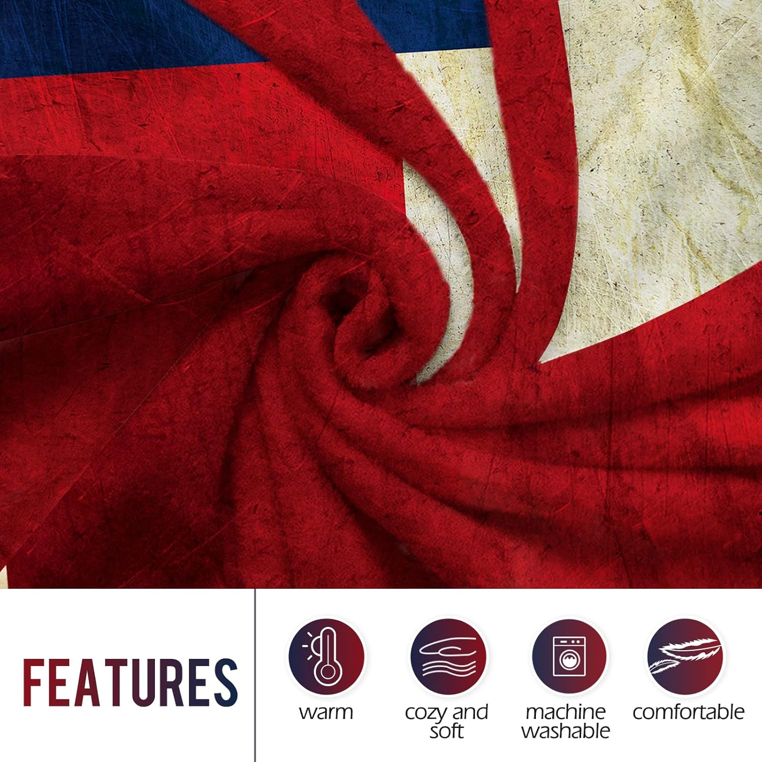 Levens Texas Flag Throw Blanke – Home Decor Sofa recenzja i cena