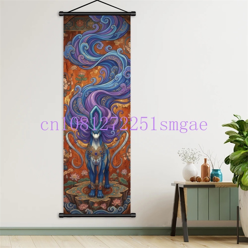 Pokemon Anime Poster Scroll Pa – Canvas Painting recenzja i cena