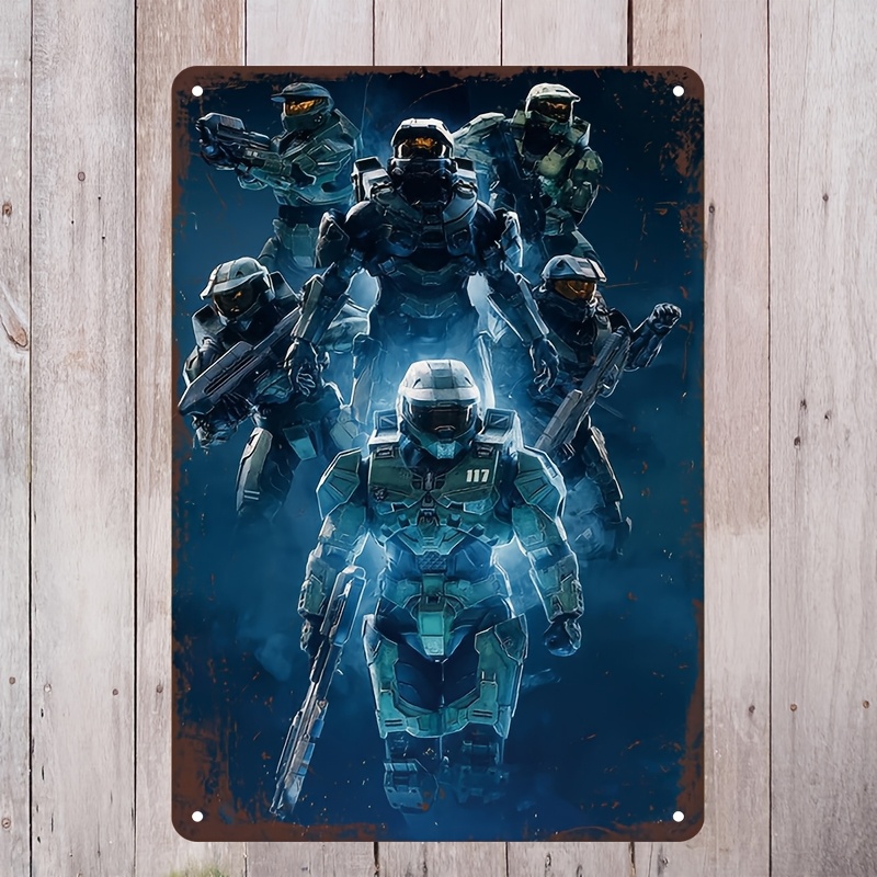 Halo-Inspired Metal Wall Art S – Home Decor Games Free recenzja i cena