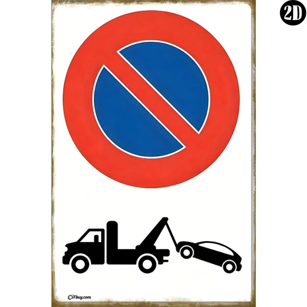 German Privatparkplatz No Park – Germany Home Decor recenzja i cena