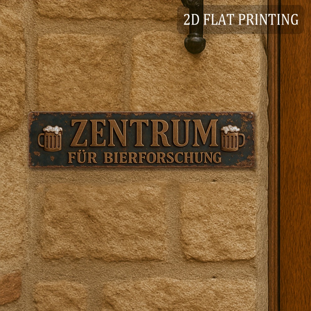 2D Flat Funny Beer Research Ce – Germany Home Decor recenzja i cena