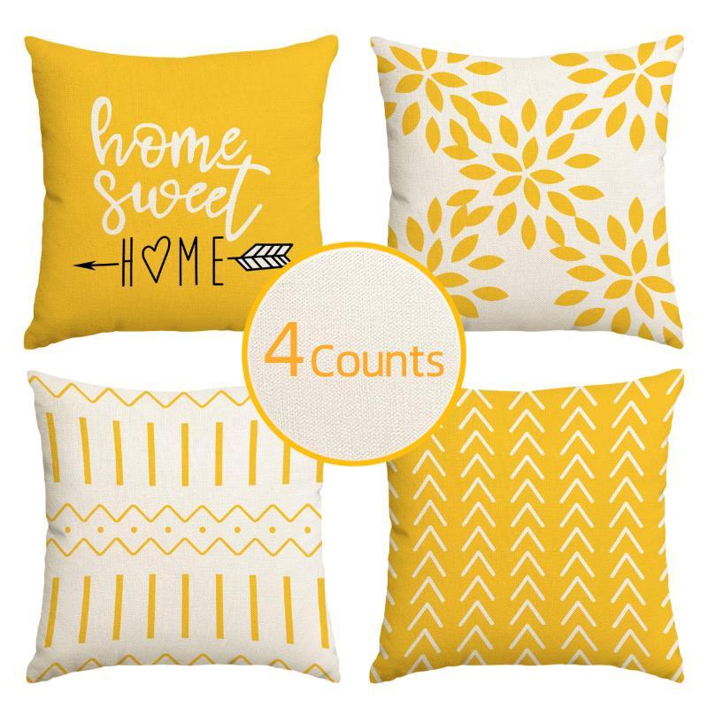 Geometric Pattern Pillow Case  – Home Decor Sofa recenzja i cena
