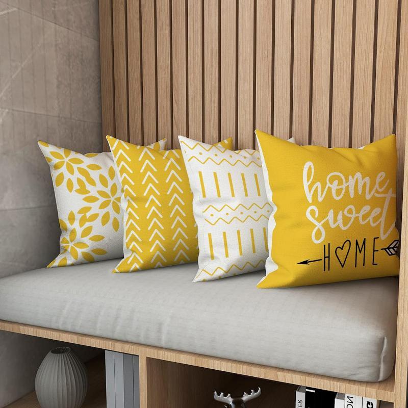 Geometric Pattern Pillow Case  – Home Decor Sofa recenzja i cena