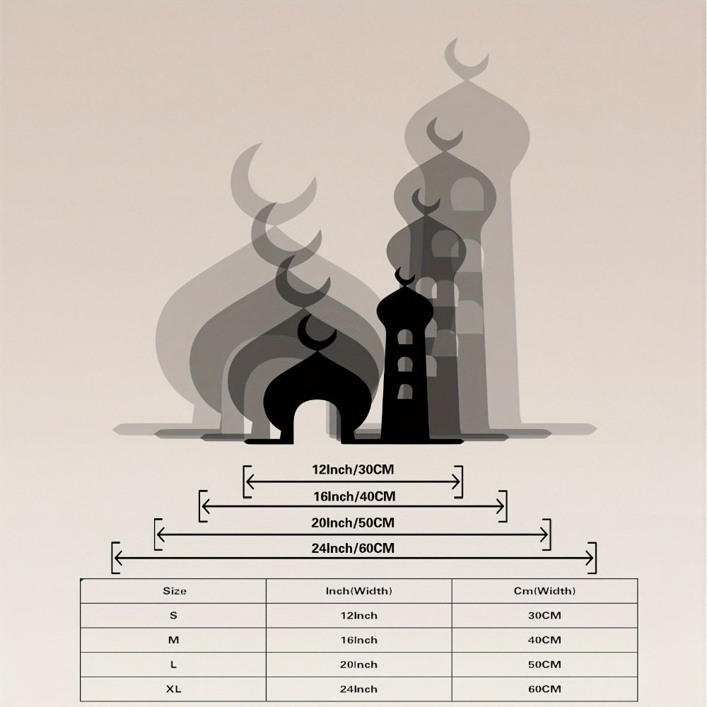 Islamic Mosque Minaret Metal W – Home Decor Ramadan recenzja i cena