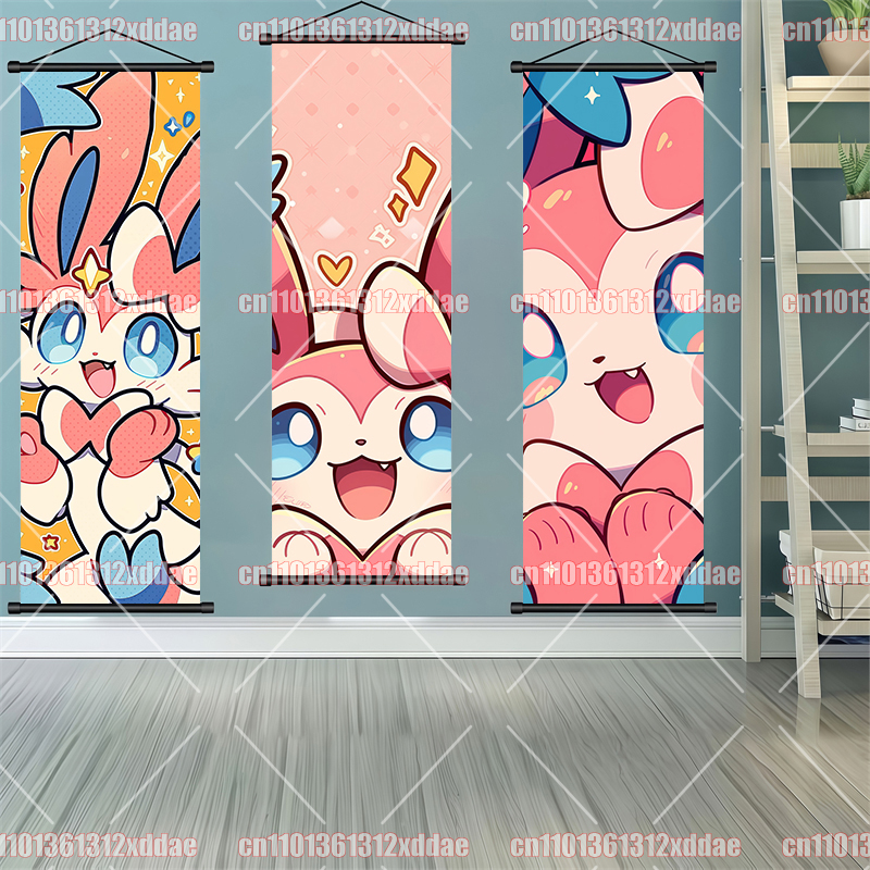 Pokémon Anime Scroll Painting  – Canvas Painting recenzja i cena