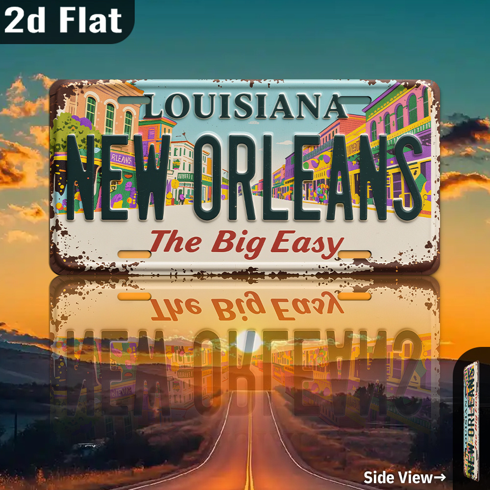 Vintage New Orleans Louisiana  – Home Decor New Orleans recenzja i cena