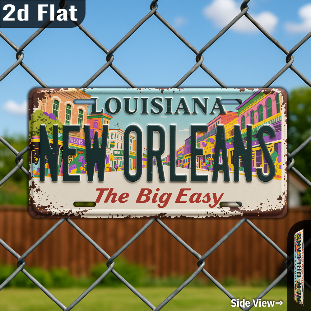 Vintage New Orleans Louisiana  – Home Decor New Orleans recenzja i cena