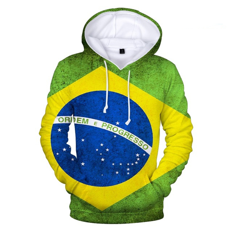 3D Print National Flag Hoodie  – Home Decor Canada recenzja i cena