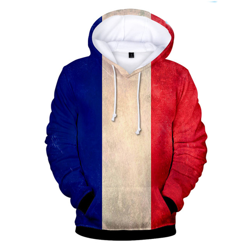3D Print National Flag Hoodie  – Home Decor Canada recenzja i cena