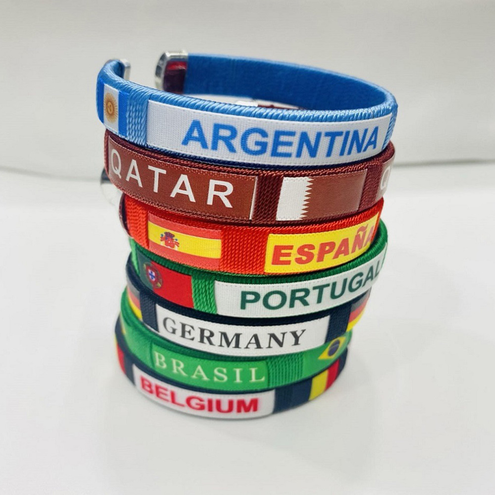Newest National Flag Bracelet  – Home Decor Canada recenzja i cena