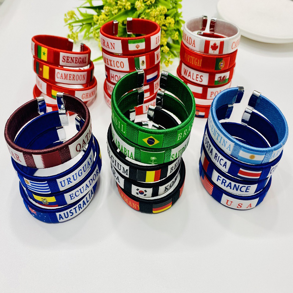Newest National Flag Bracelet  – Home Decor Canada recenzja i cena