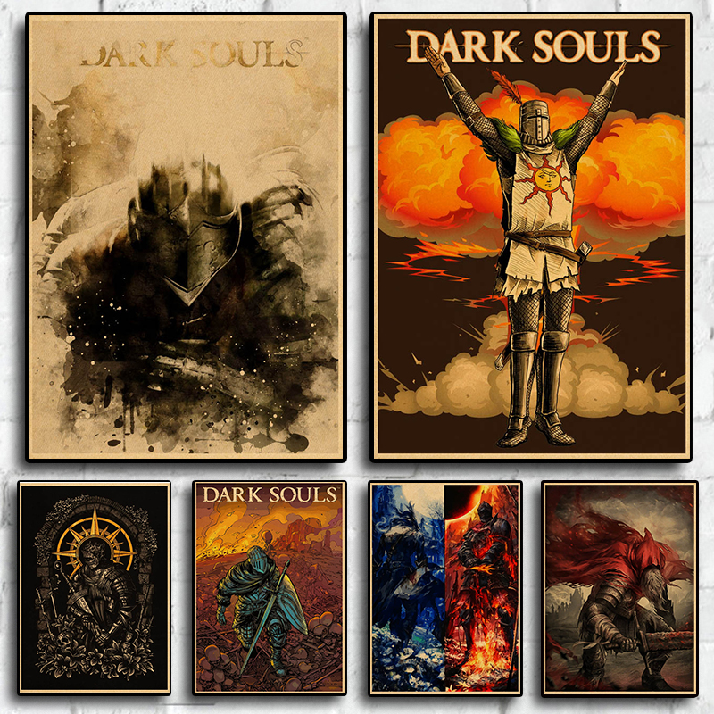 Classic Game Poster Dark Souls – Home Decor Games Free recenzja i cena