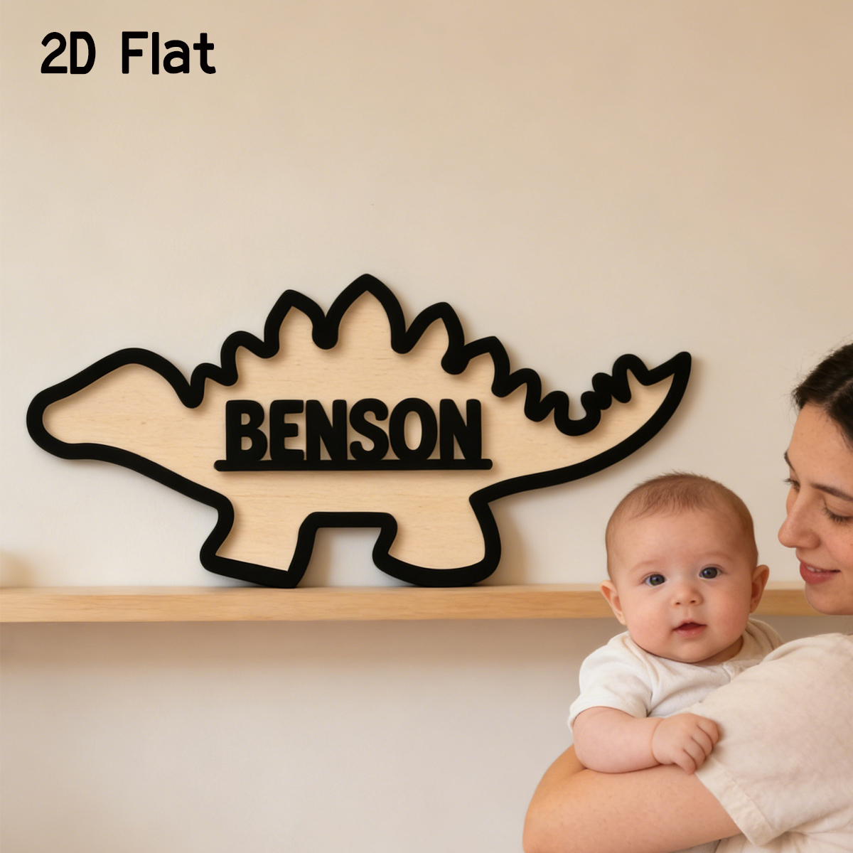 1Pc Cutom Dinosaur Wooden Acry – Home Decor For Wedding recenzja i cena