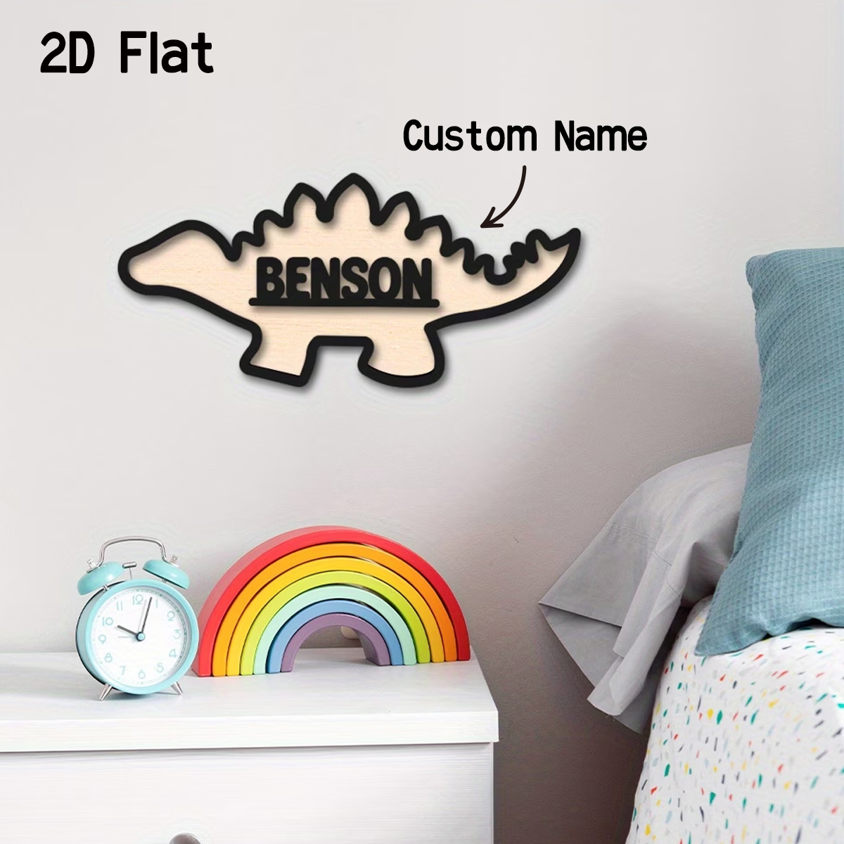 1Pc Cutom Dinosaur Wooden Acry – Home Decor For Wedding recenzja i cena