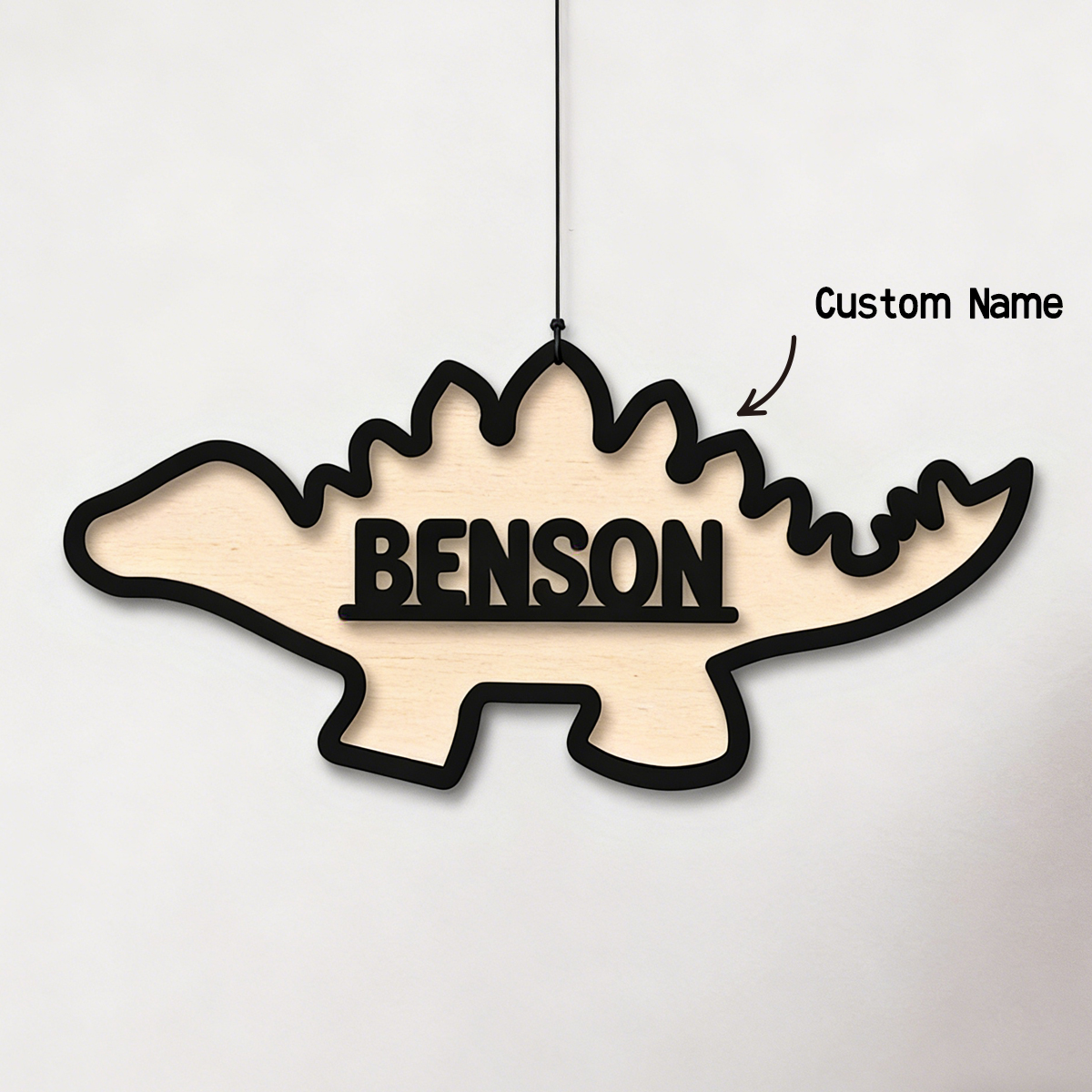 1Pc Cutom Dinosaur Wooden Acry – Home Decor For Wedding recenzja i cena