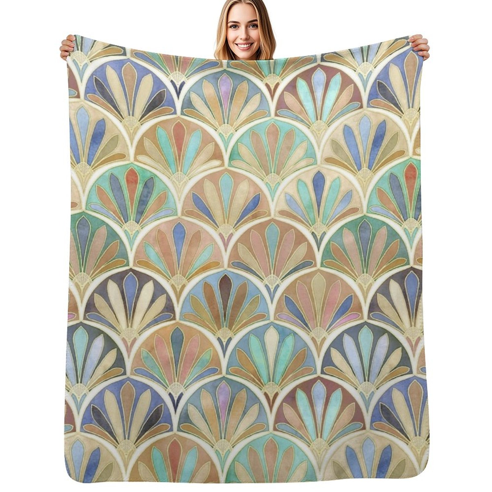Autumn Neutrals Vintage Twenti – Neutral Throw Blanket recenzja i cena