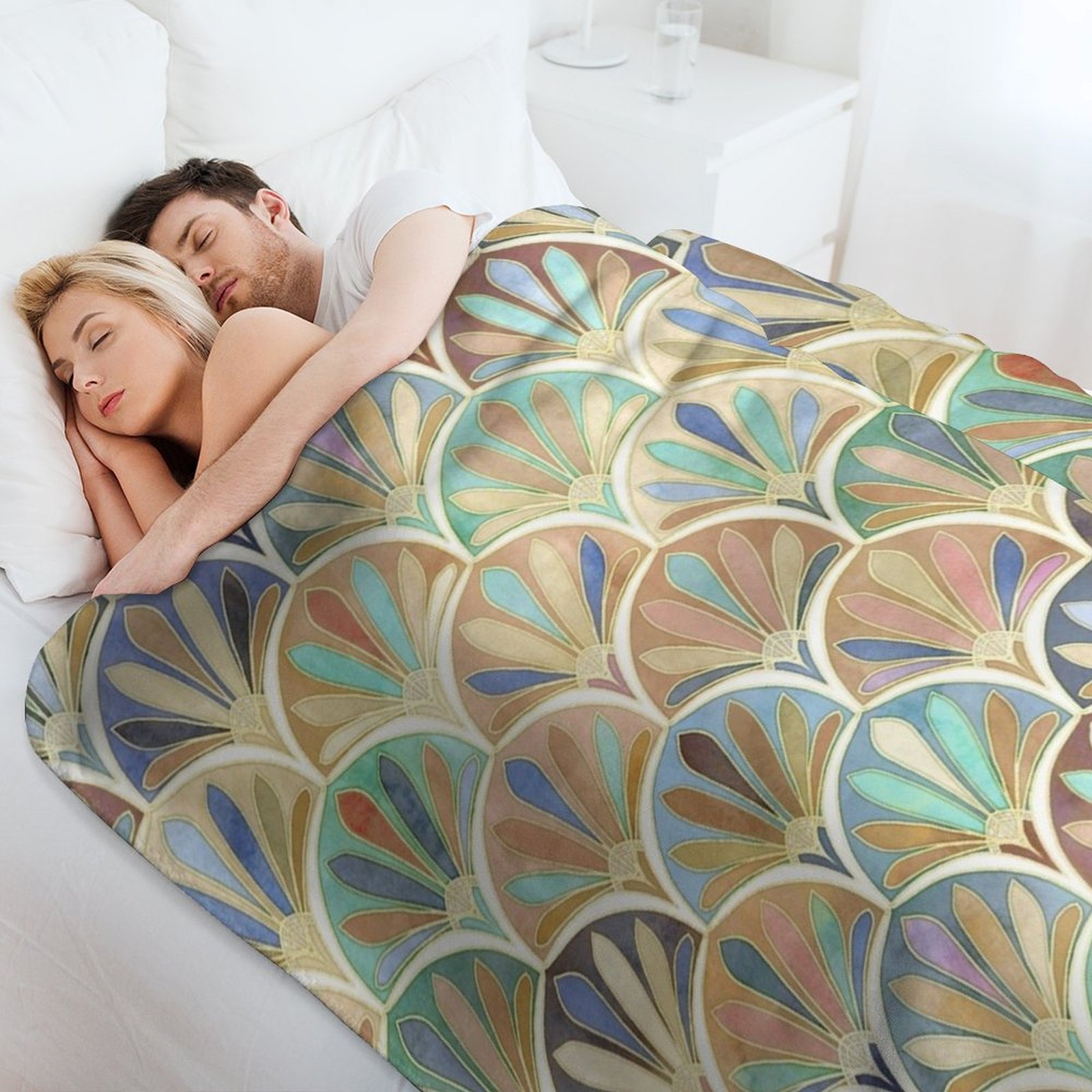 Autumn Neutrals Vintage Twenti – Neutral Throw Blanket recenzja i cena