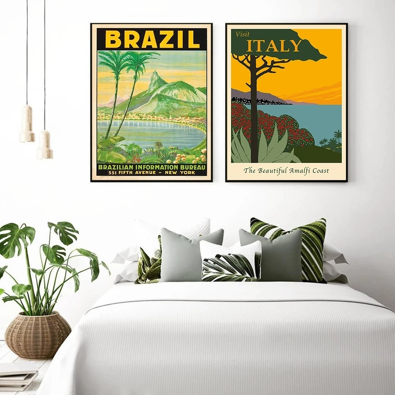 Famous City Travel Poster Braz – Home Decor Canada recenzja i cena
