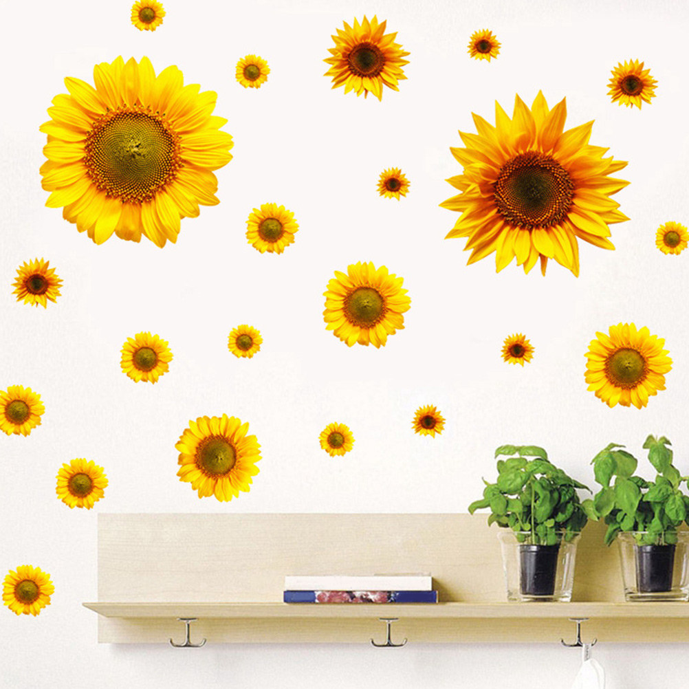 Sunflower Wall Sticker PVC Dec – Home Decor Store recenzja i cena