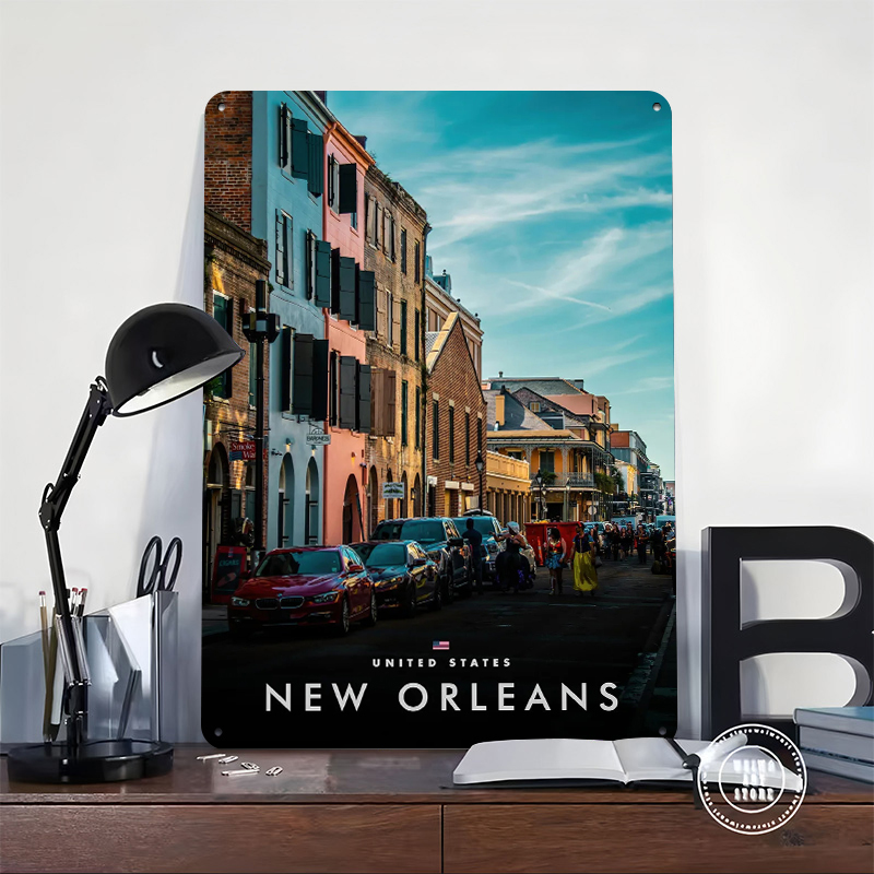 New Orleans Street Scene Print – Home Decor New Orleans recenzja i cena