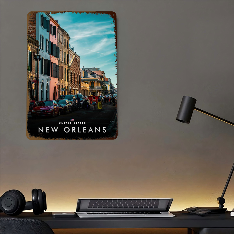 New Orleans Street Scene Print – Home Decor New Orleans recenzja i cena