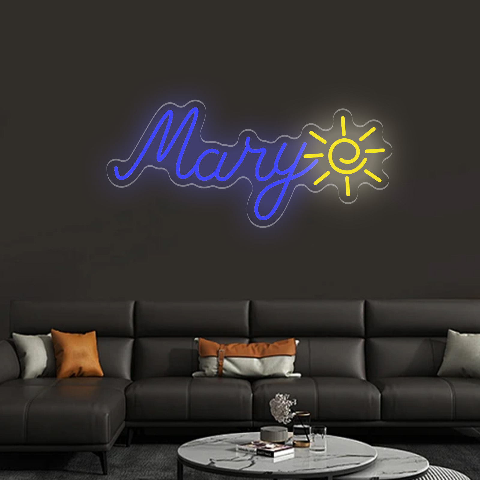 Custom Neon with Name&Sun Sign – Home Decor Store recenzja i cena