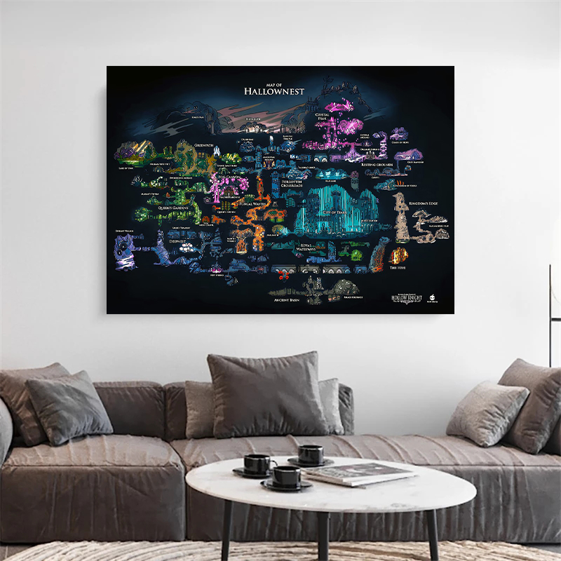 Game Hollow Knight Map Game Po – Home Decor Games Free recenzja i cena