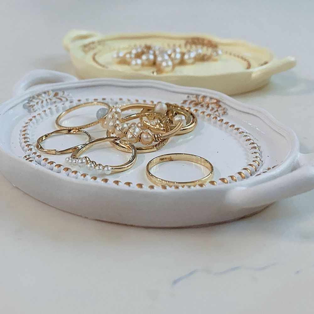 Decorative Jewelry Plate Nordi – Ceramic Trinket Dish recenzja i cena