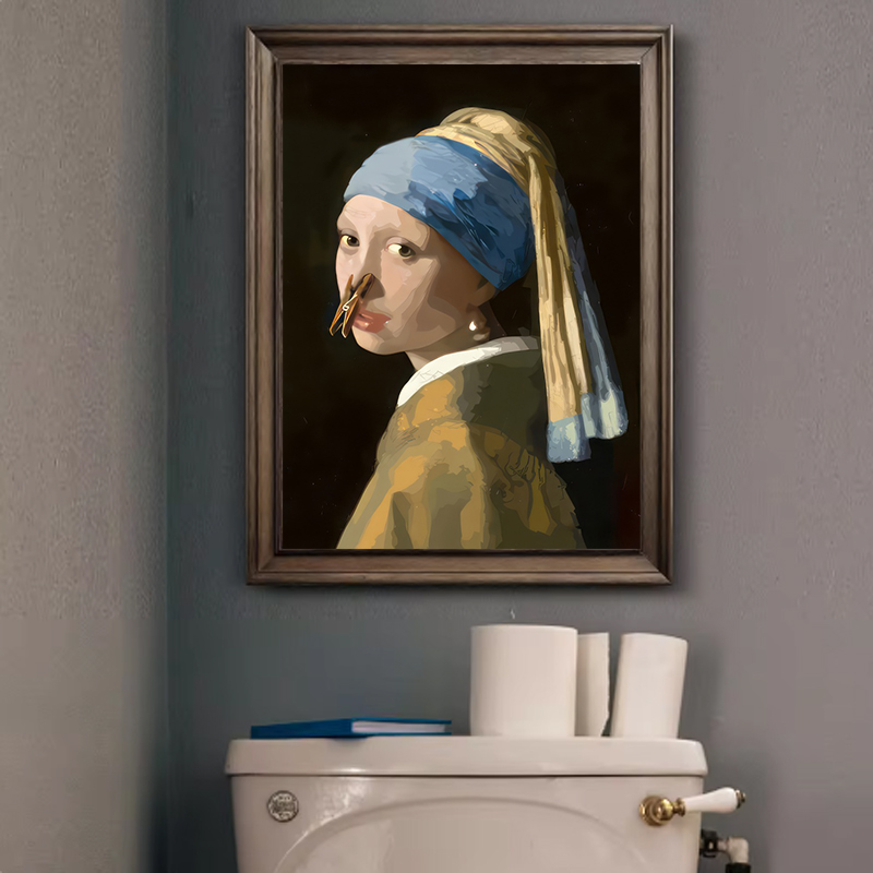 1pc Funny Abstract Bathroom To – Home Decor Trends recenzja i cena