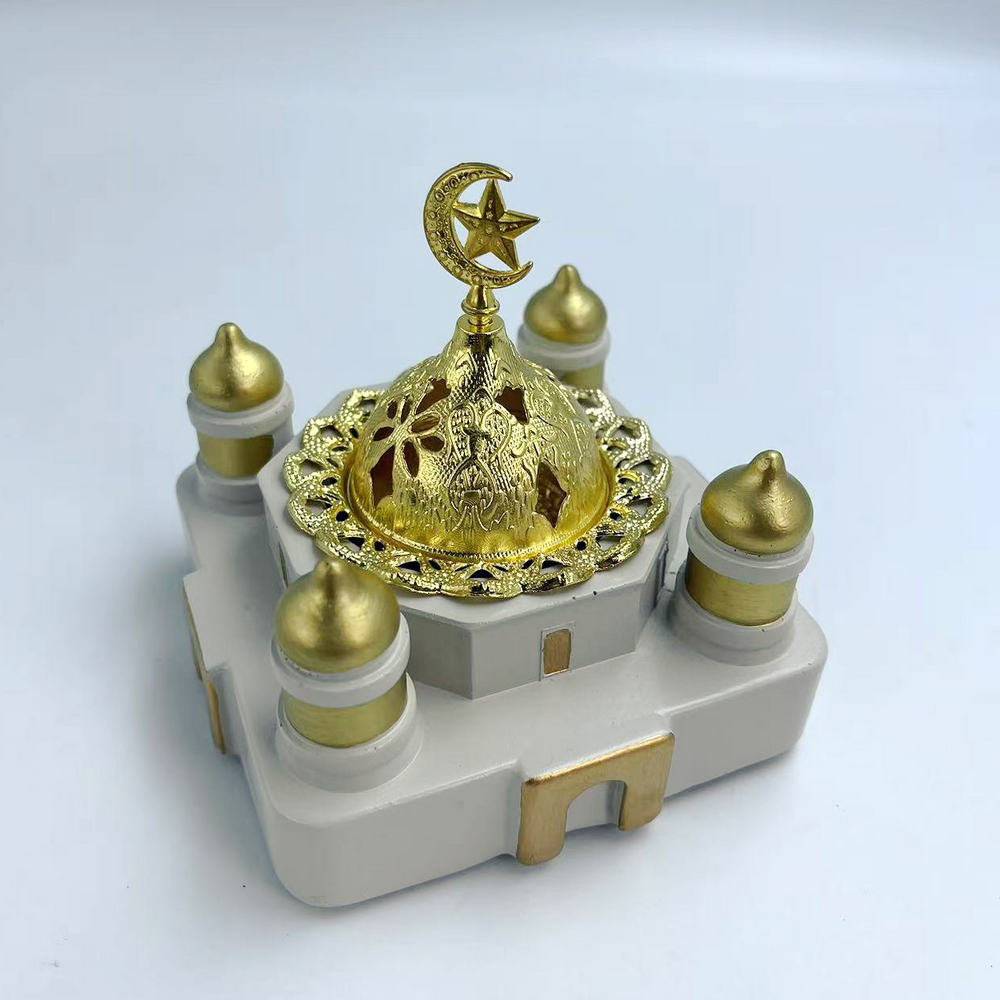 Resin Islamic Mosque - Incense – Home Decor Ramadan recenzja i cena