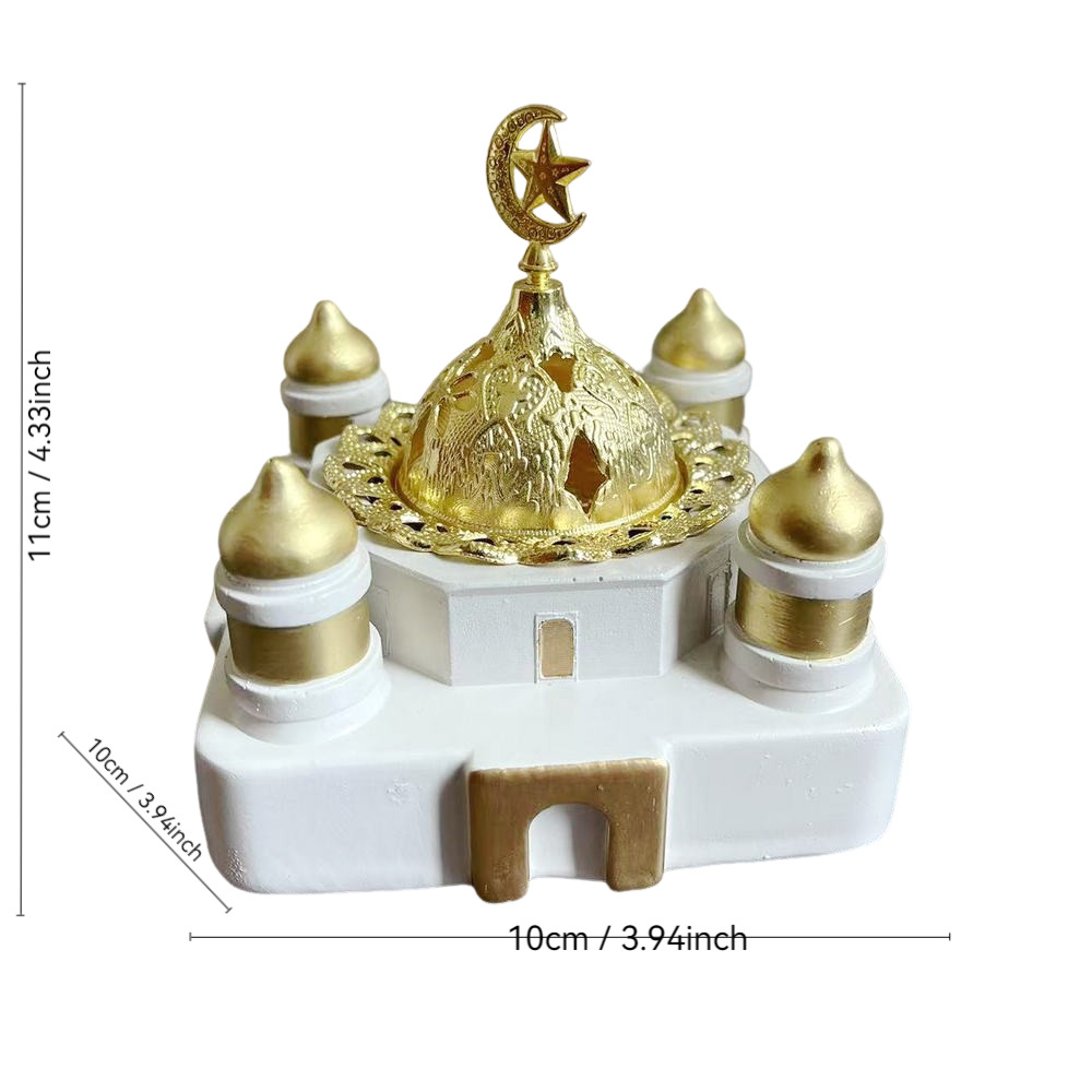 Resin Islamic Mosque - Incense – Home Decor Ramadan recenzja i cena