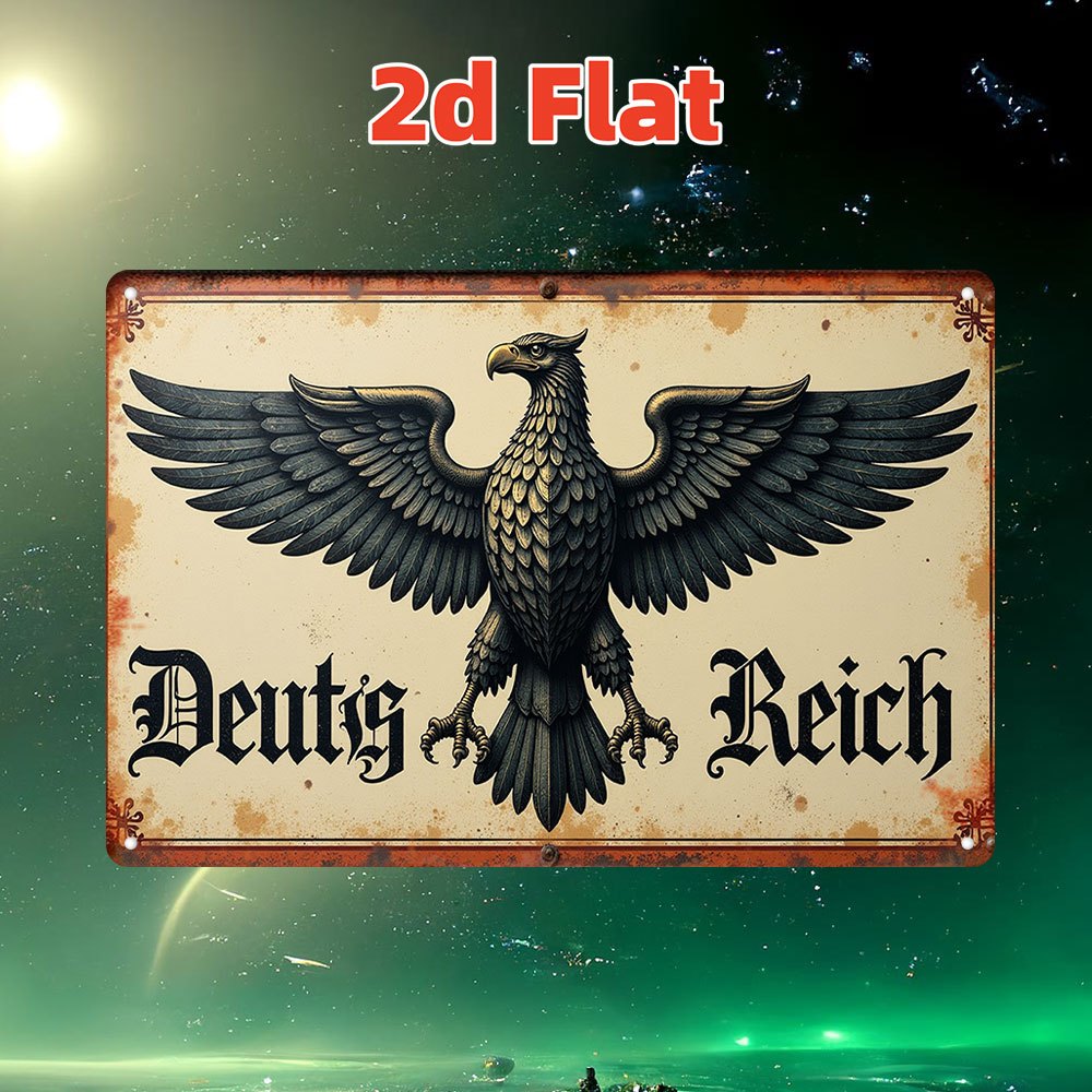 Vintage German Eagle Metal Tin – Germany Home Decor recenzja i cena