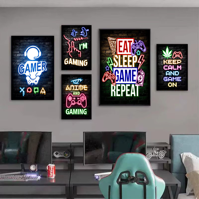 1pc frameless Canvas Painting  – Home Decor Games Free recenzja i cena