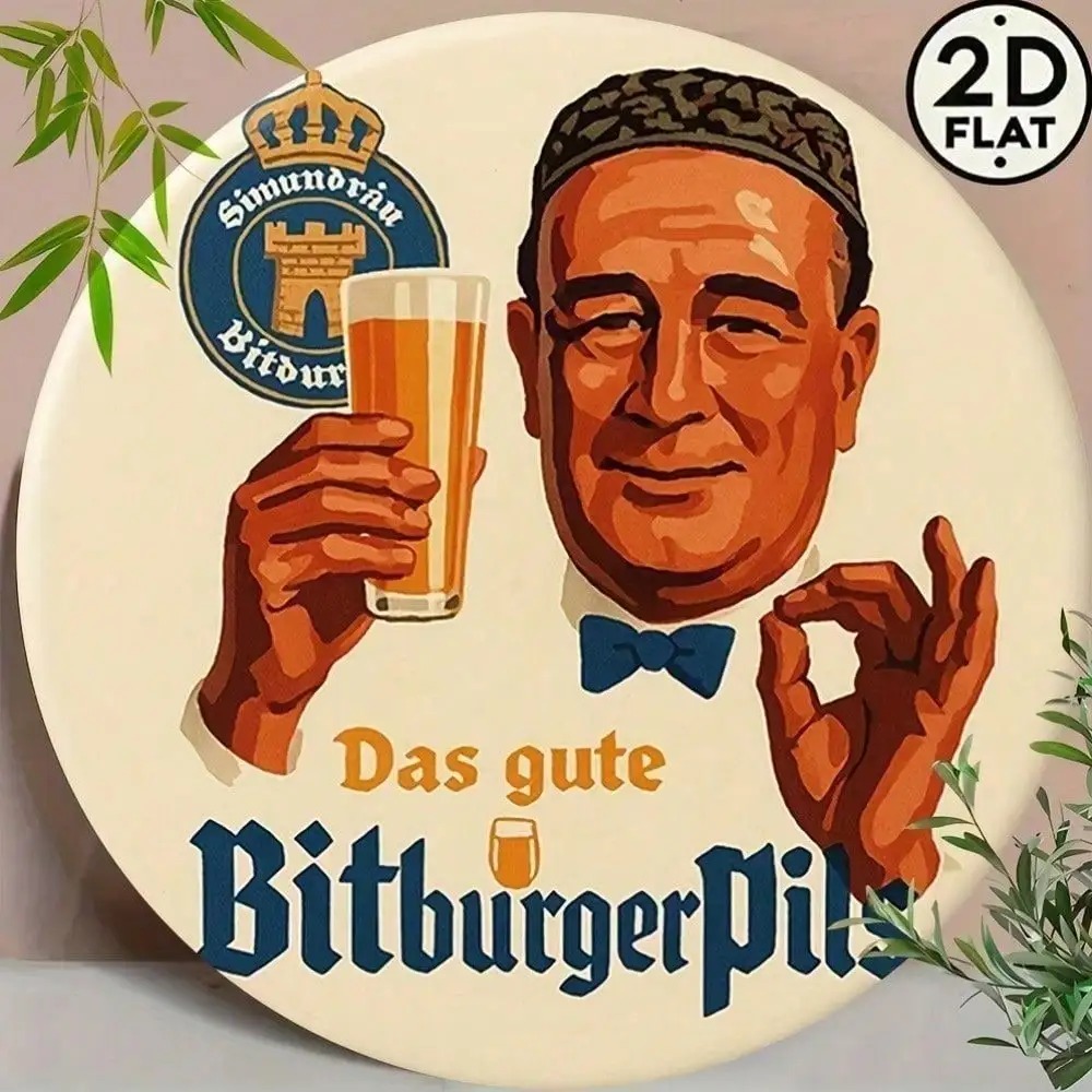 Retro Bitburger German Brewery – Germany Home Decor recenzja i cena