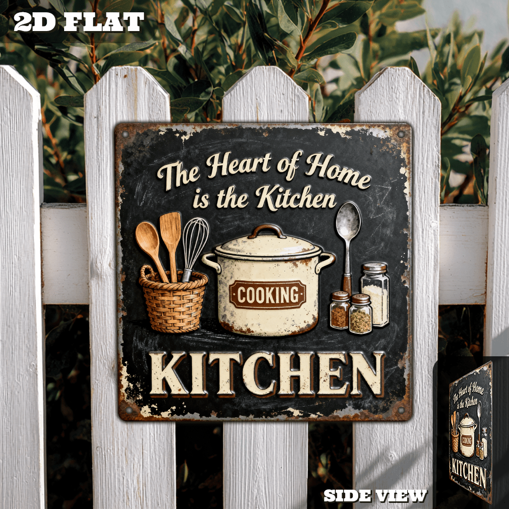 Vintage Metal Kitchen Wall Dec – Home Decor Trends recenzja i cena