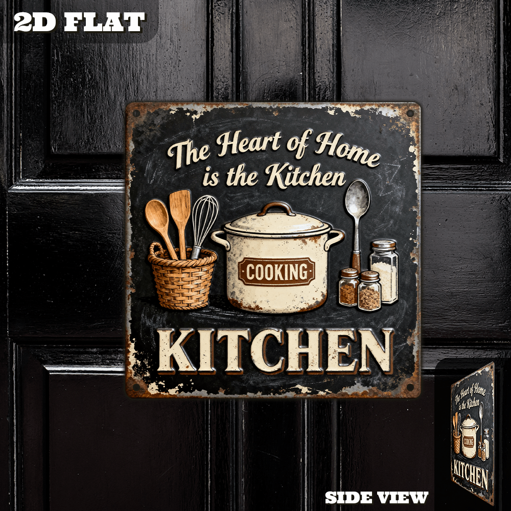 Vintage Metal Kitchen Wall Dec – Home Decor Trends recenzja i cena