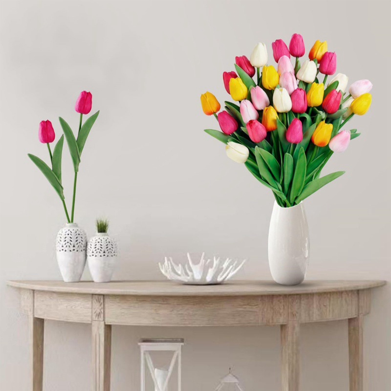 Spring Artificial Tulip Bouque – Home Decor Trend 2026 recenzja i cena