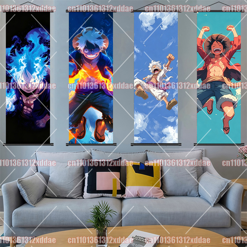 One Piece Scroll Painting Luff – Canvas Painting recenzja i cena