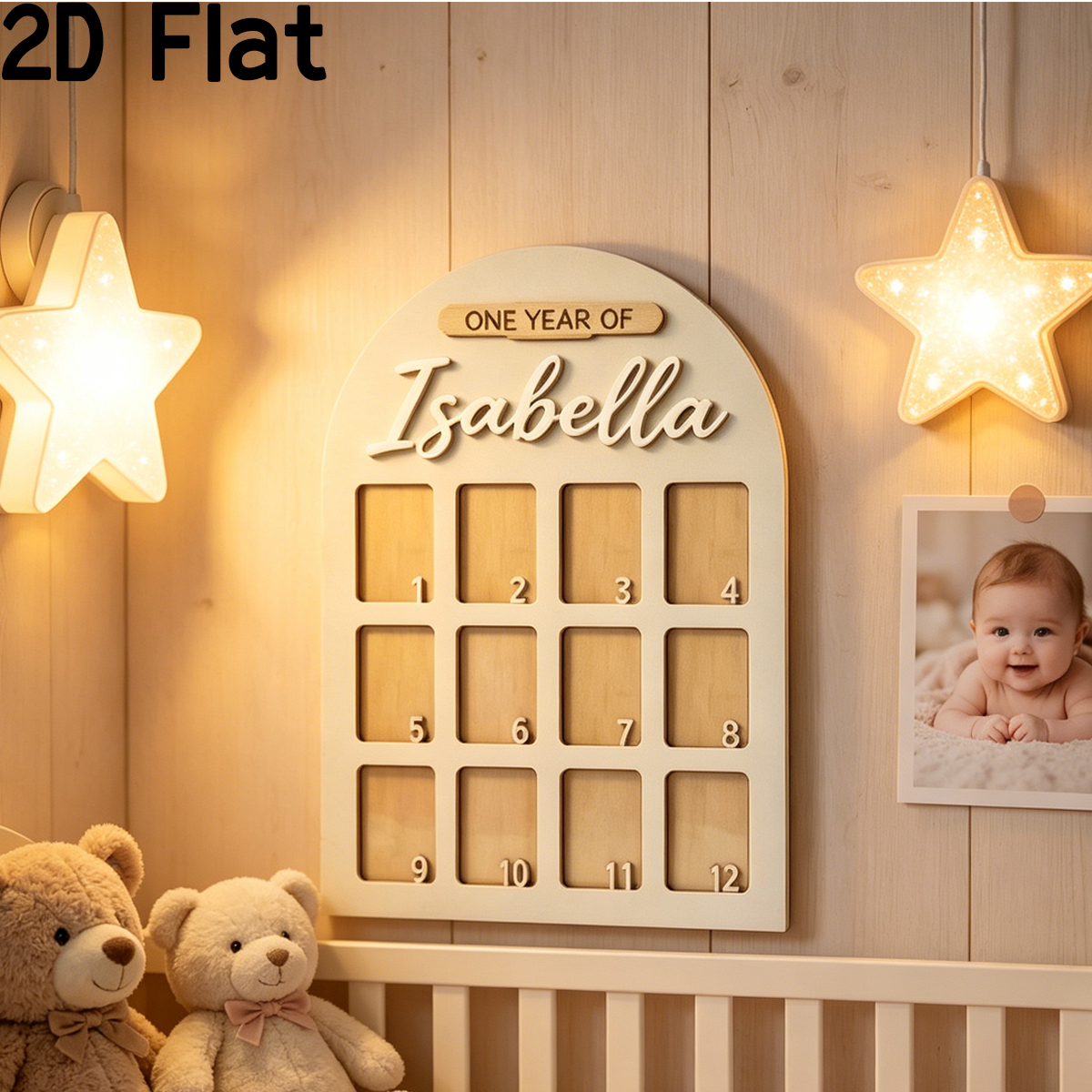 1Pc Custom Photo Record Board  – Home Decor For Wedding recenzja i cena