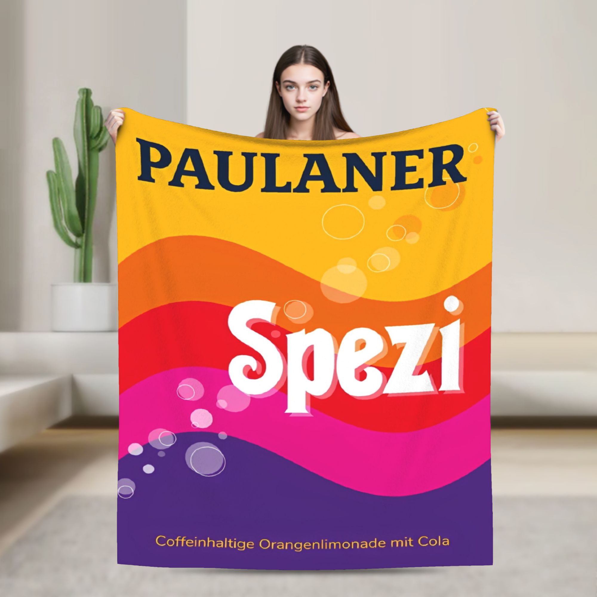 Paulaner Spezi Blankets German – Germany Home Decor recenzja i cena
