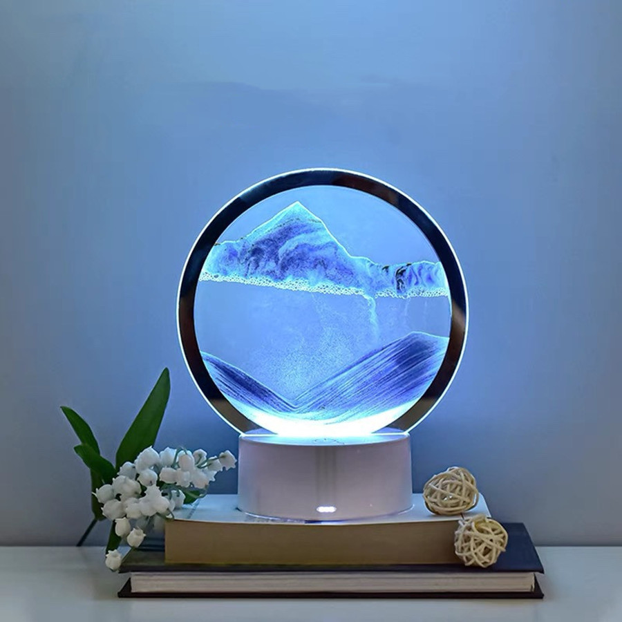 LED 16 Colors 3D Sandscape Lam – Sand Art Picture recenzja i cena