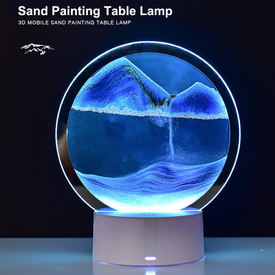 LED 16 Colors 3D Sandscape Lam – Sand Art Picture recenzja i cena