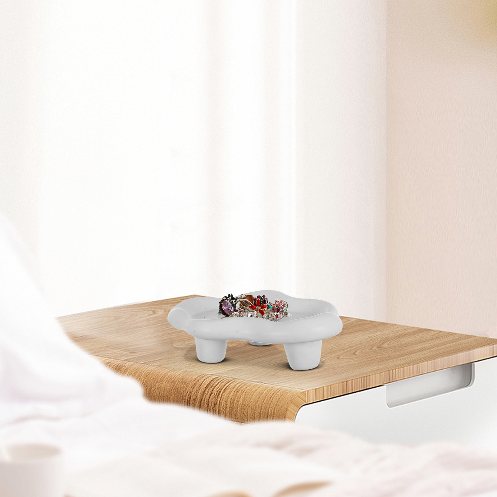 Cloud Shape Ceramic Jewelry Tr – Ceramic Trinket Dish recenzja i cena