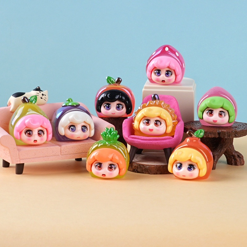 Cute Fruit Blind Box Beads Hom – Home Decor Resin recenzja i cena