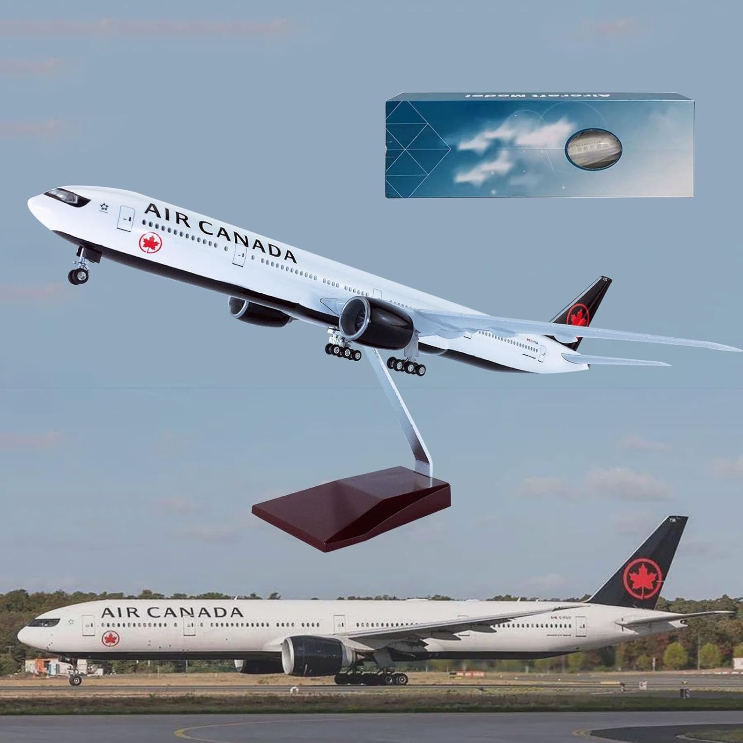 Scale Aircraft 47cm Canada Air – Home Decor Canada recenzja i cena