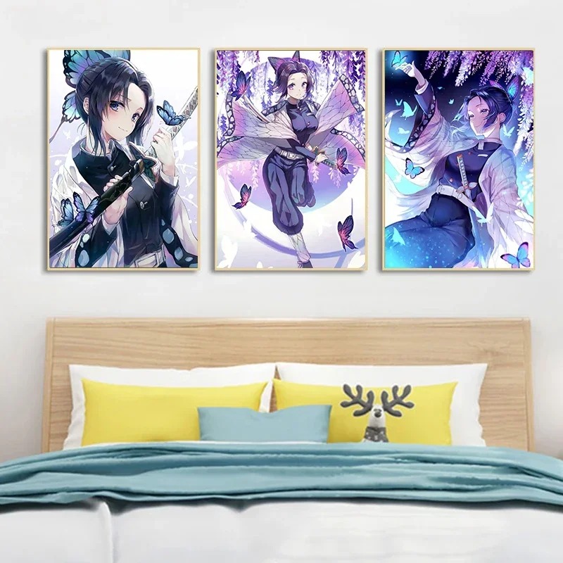 1pc frameless Demon Slayer Ani – Abstract Oil Painting recenzja i cena